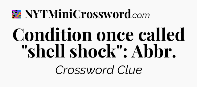 Condition once called 