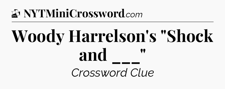 Woody Harrelson's 