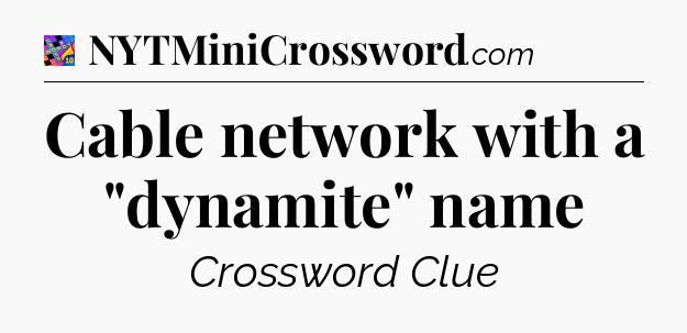 Cable network with a 