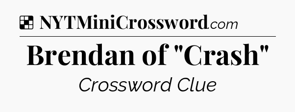 Solution: Brendan of 