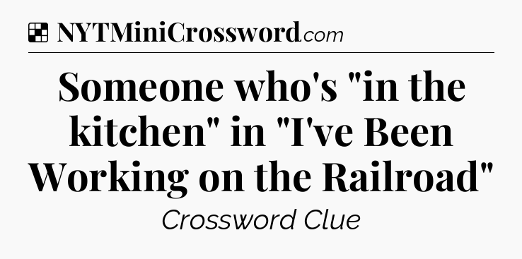 Solution: Someone who's 