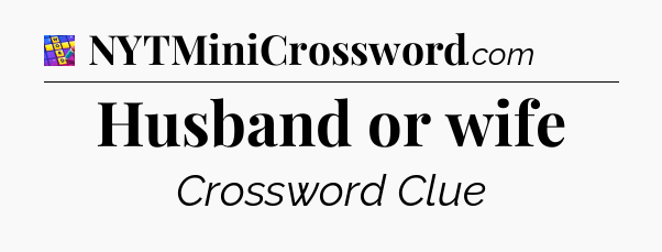Husband or wife Codycross