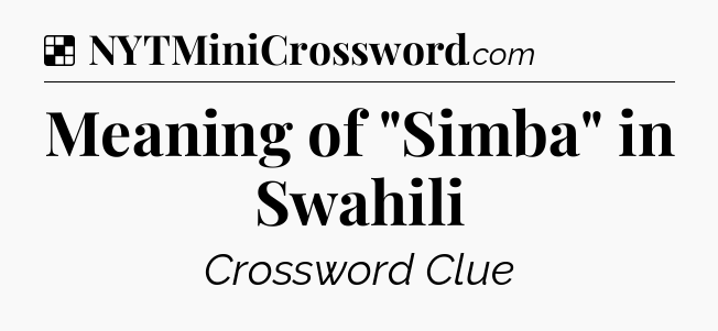 Solution: Meaning of 