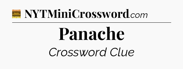 Panache - Eugene Sheffer Crossword