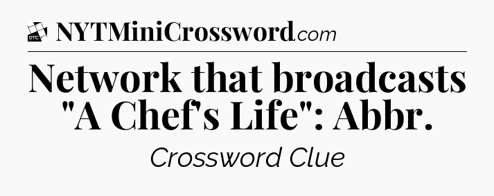 Network that broadcasts 