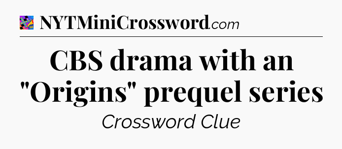 CBS drama with an 
