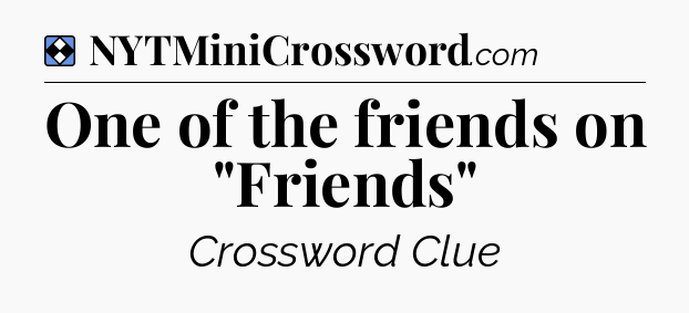 Solution: One of the friends on 