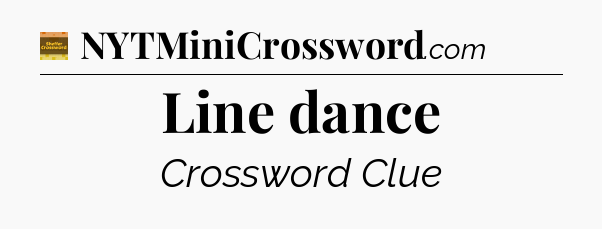 Line dance - Eugene Sheffer Crossword