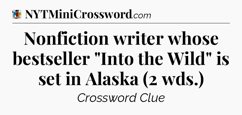 Nonfiction writer whose bestseller 