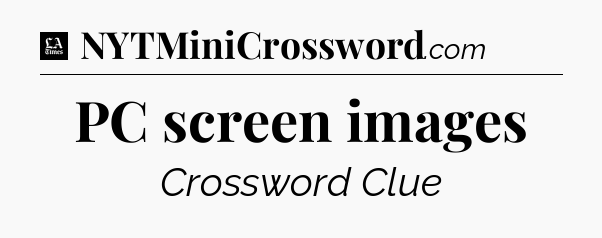 PC screen images - LA Times Crossword