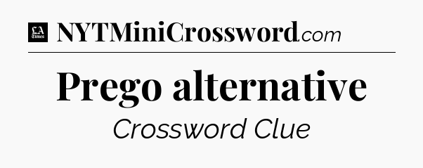 Prego alternative - LA Times Crossword