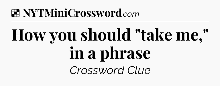 Solution: How you should 