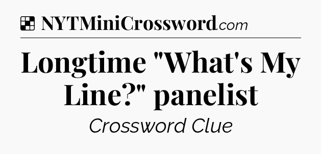 Solution: Longtime 