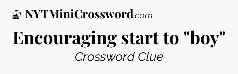 Encouraging start to 