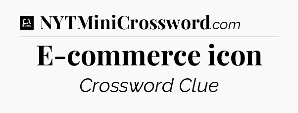 E-commerce icon - LA Times Crossword