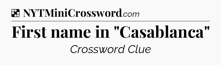 Solution: First name in 