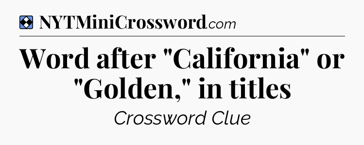 Solution: Word after 
