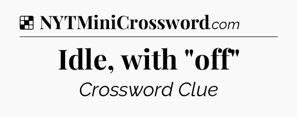 Solution: Idle, with 