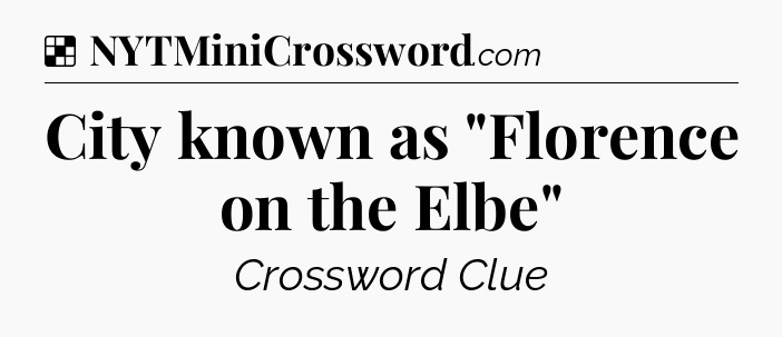 Solution: City known as 