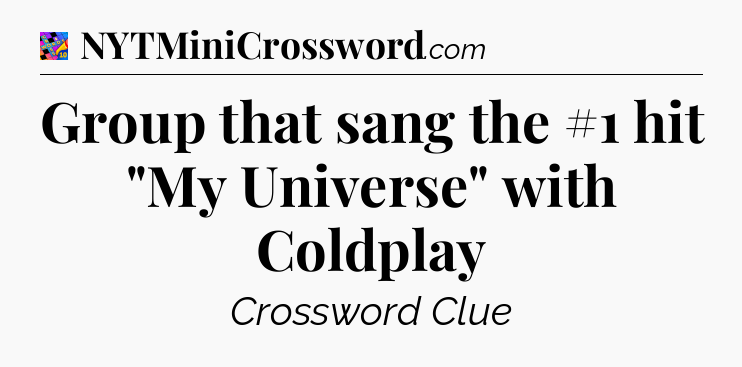 Group that sang the #1 hit 