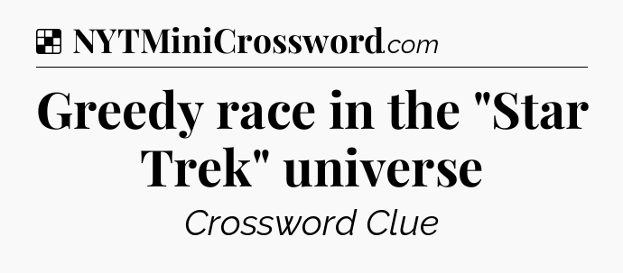 Solution: Greedy race in the 
