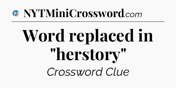 Word replaced in 
