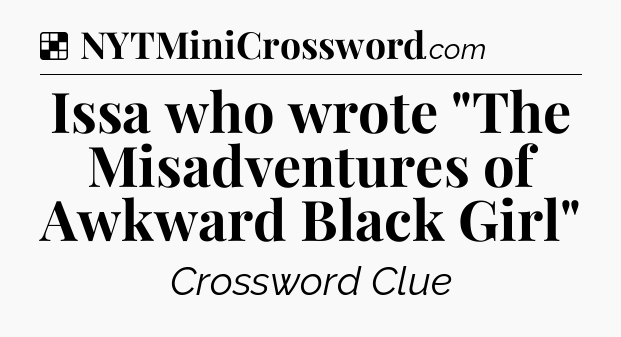 Solution: Issa who wrote 