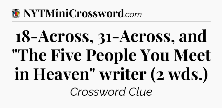 18-Across, 31-Across, and 