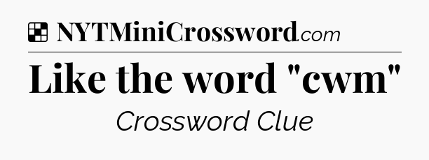 Solution: Like the word 