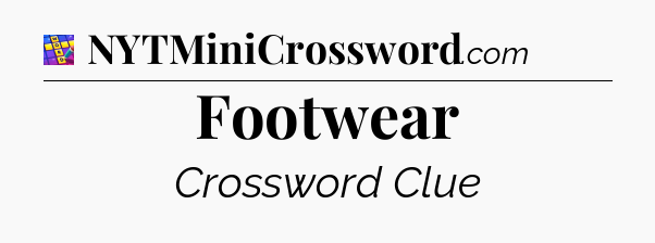 Footwear Codycross