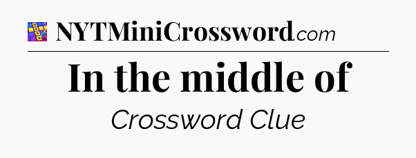 In the middle of Codycross