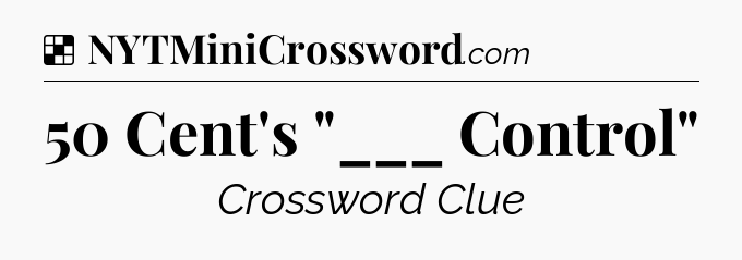 Solution: 50 Cent's 