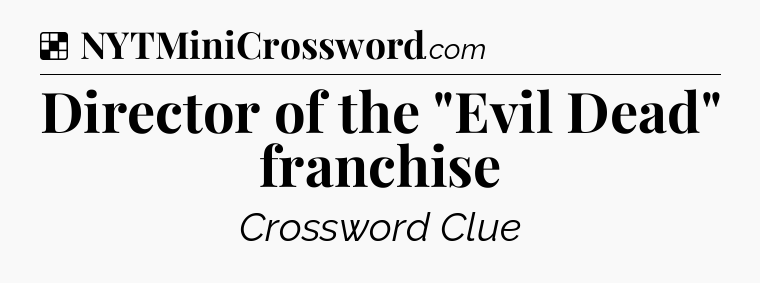 Solution: Director of the 