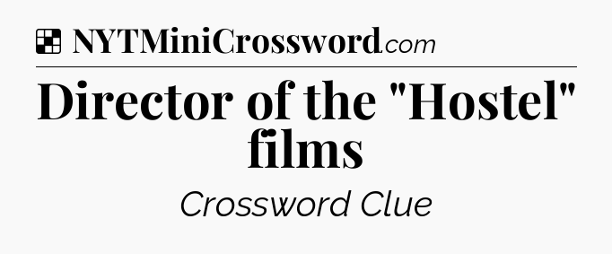 Solution: Director of the 