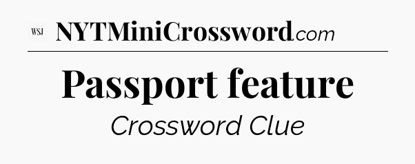 Passport feature - WSJ Crossword