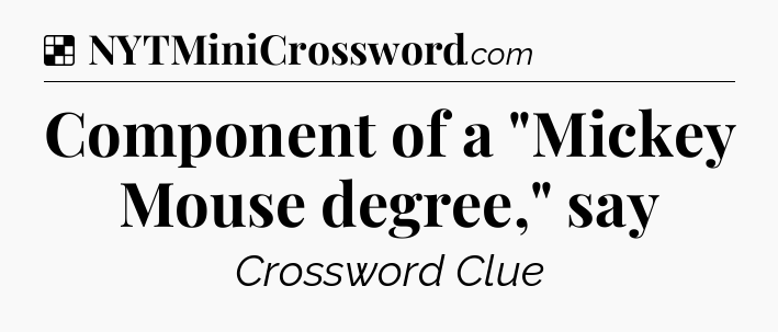 Solution: Component of a 