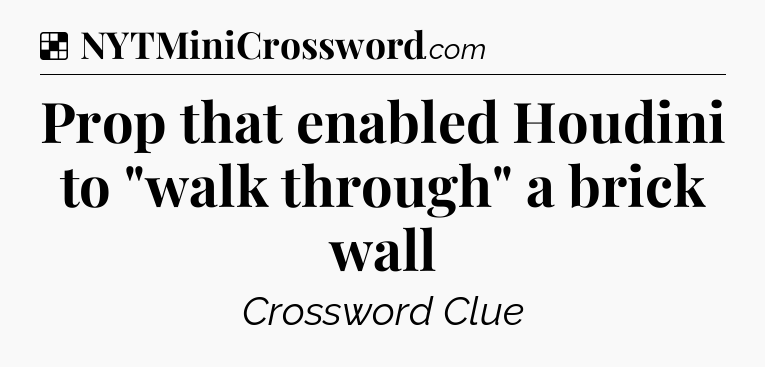 Solution: Prop that enabled Houdini to 