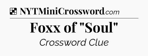 Solution: Foxx of 