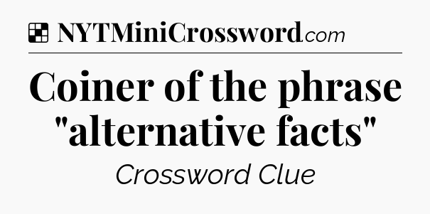 Solution: Coiner of the phrase 