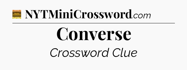 Converse - Eugene Sheffer Crossword