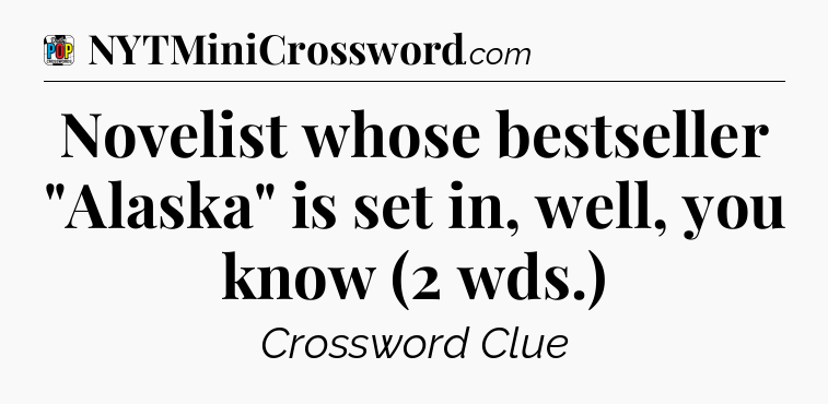 Novelist whose bestseller 