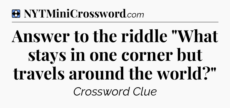 Solution: Answer to the riddle 