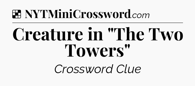 Solution: Creature in 