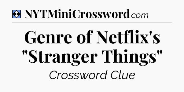 Solution: Genre of Netflix's 