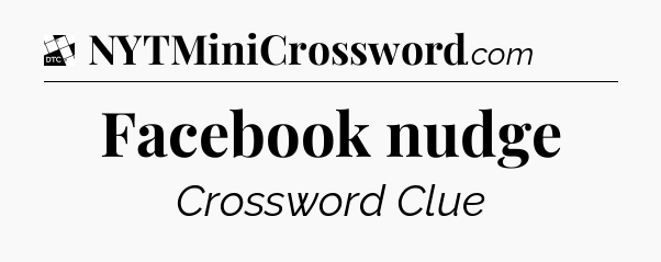 Facebook nudge - Daily Themed Classic Crossword