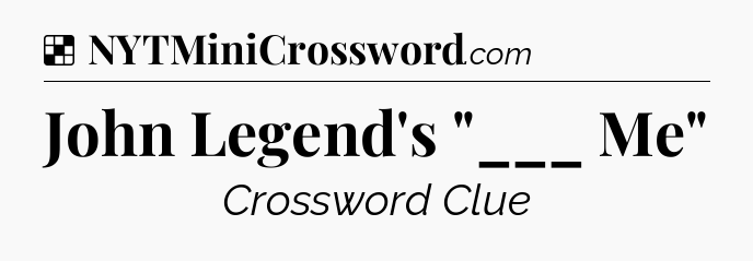 Solution: John Legend's 