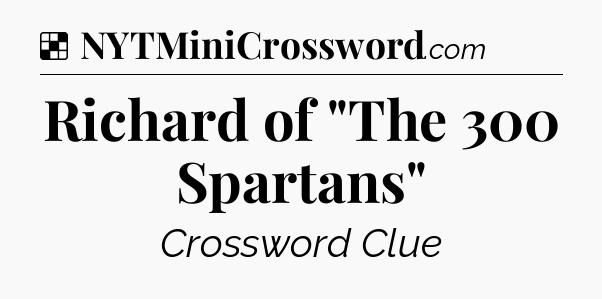 Solution: Richard of 