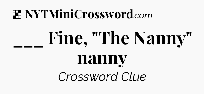 Solution: ___ Fine, 