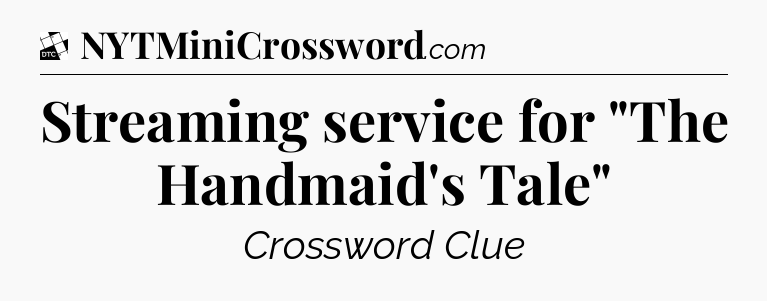 Streaming service for 