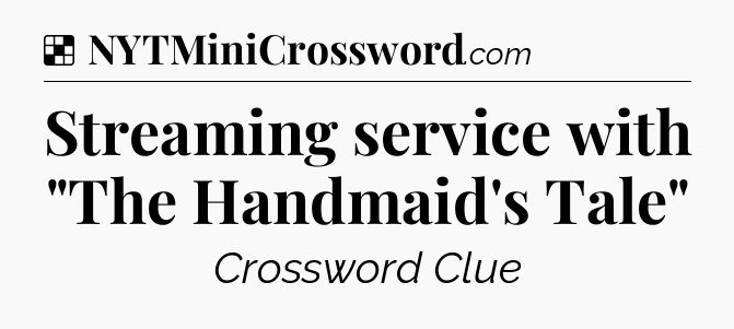 Solution: Streaming service with 